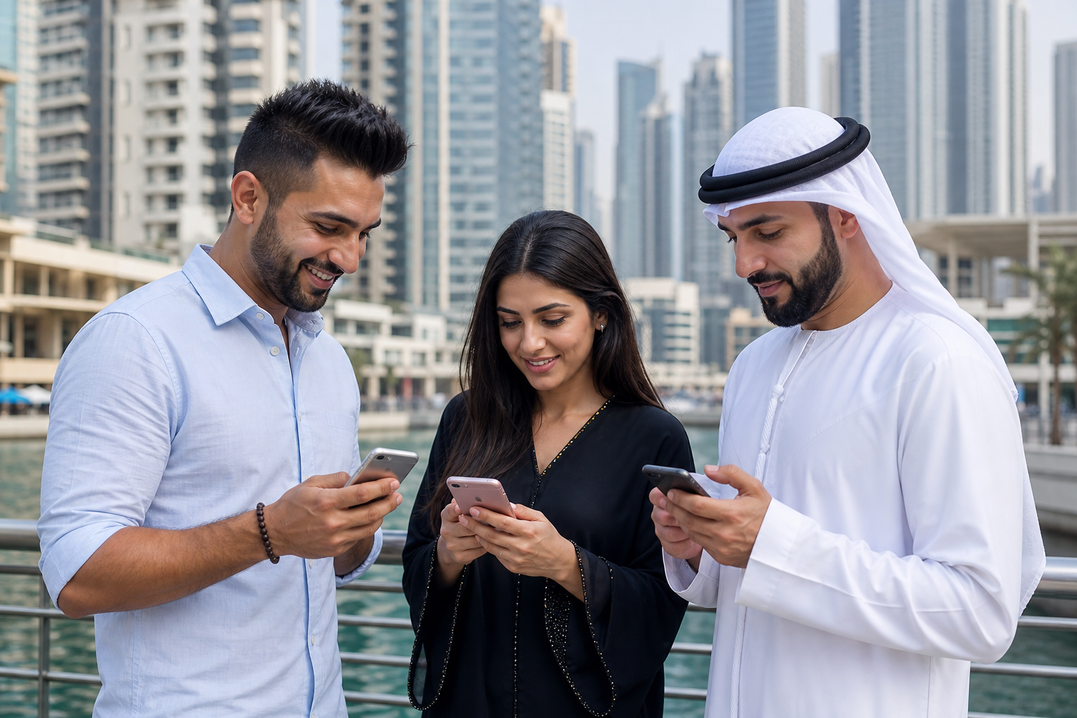 Mobile app development workflow for Middle East users